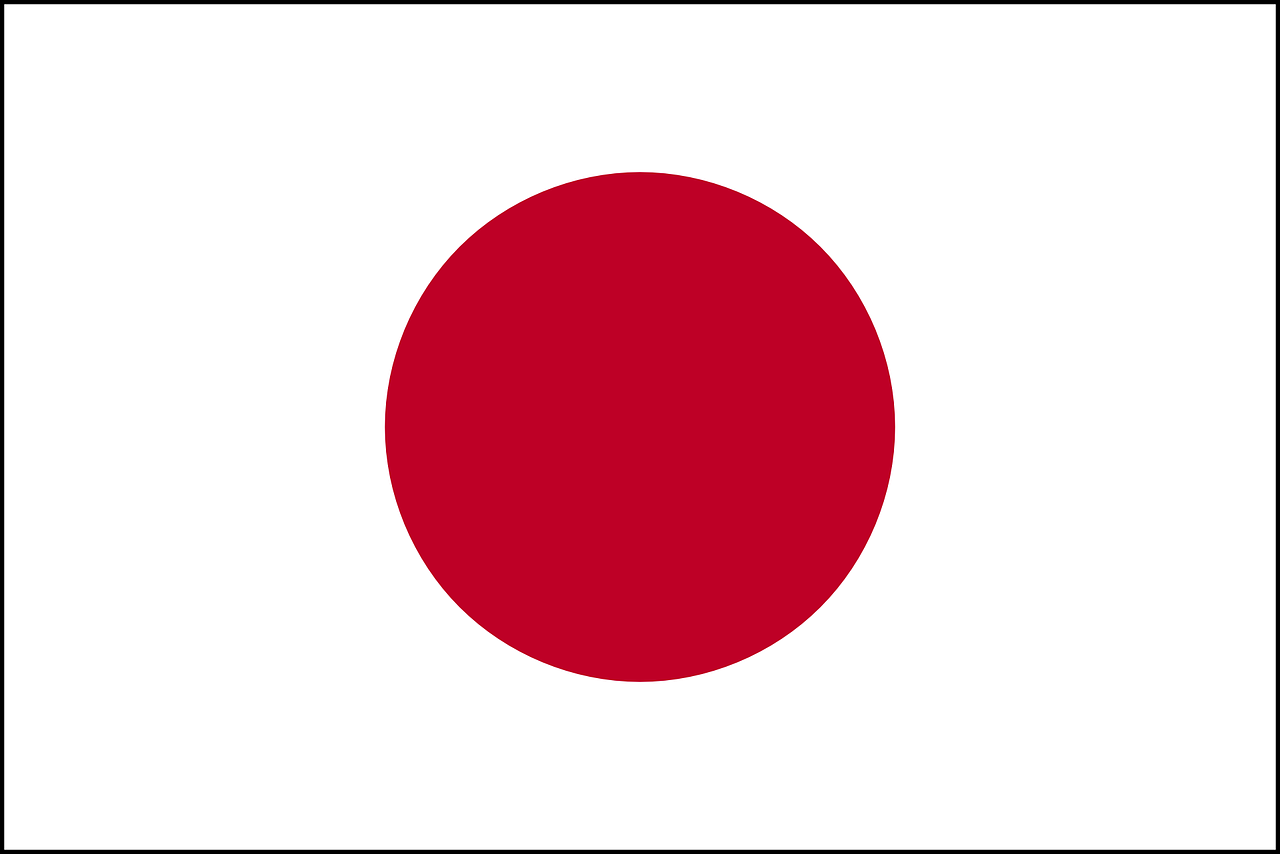Flag, Japan, Asia, Destinations