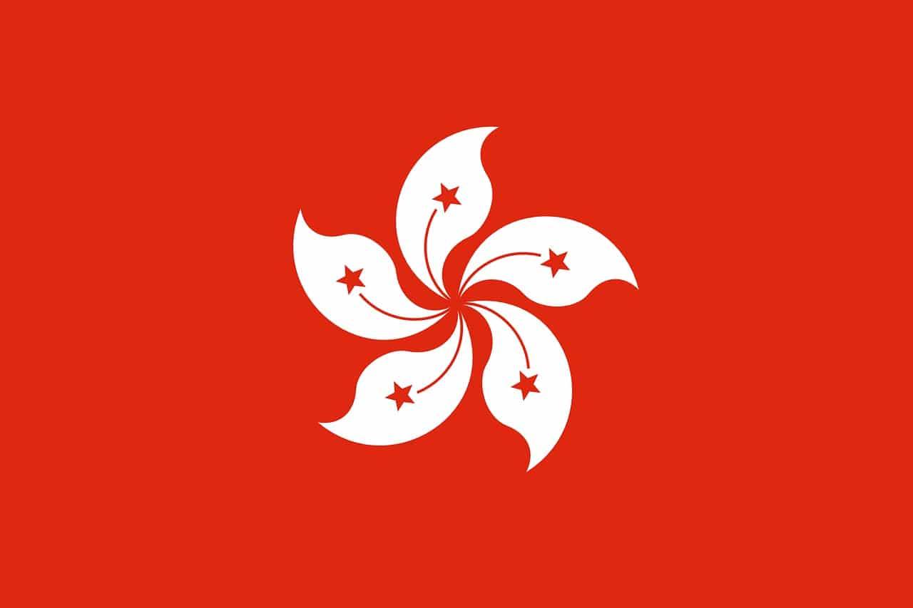 hong kong, flag, national flag, Asia, Destinations