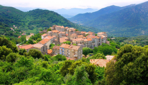 Levie Village, Corsica