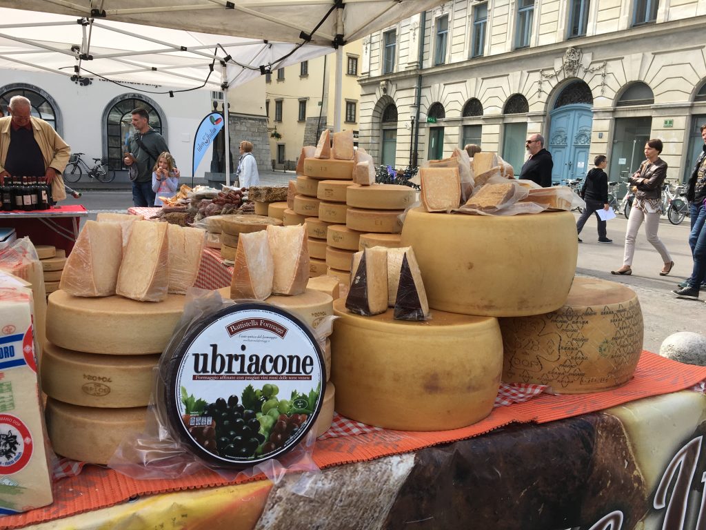 Ljubljana Market Cheese, Slovenia