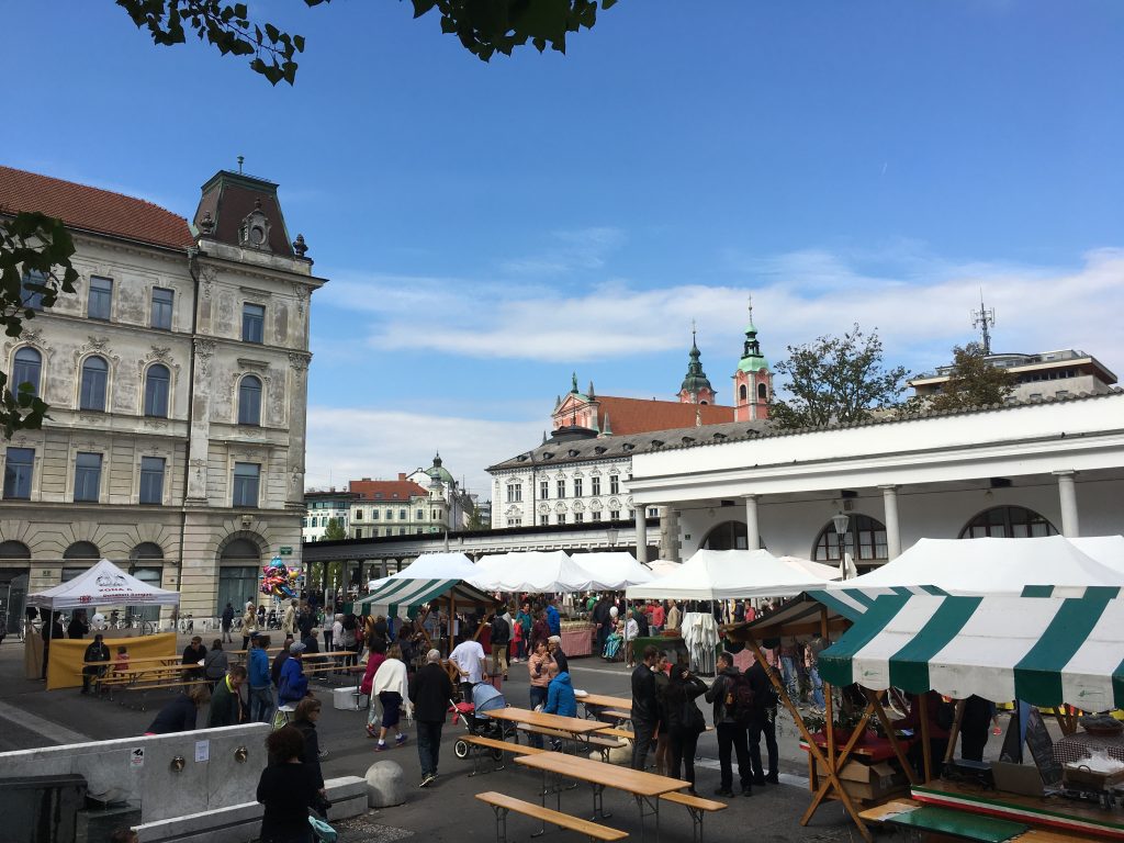 Ljubljana Market, Slovenia