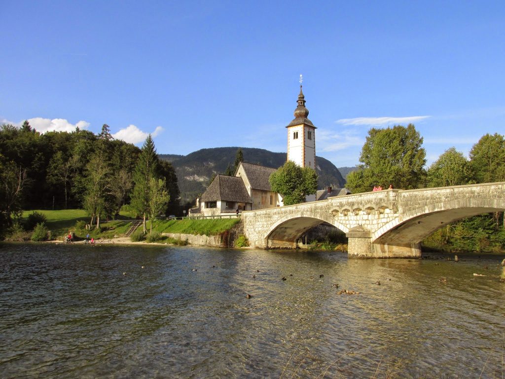 St John The Baptist Church, Lake Bohinj, Slovenia