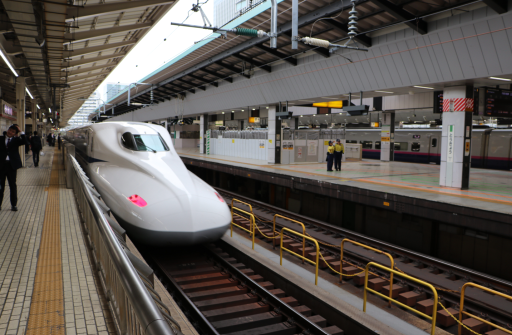 Tokyo Travel Blog Japan Bullet Train