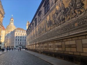 Dresden Love at First Sight Fürstenzug Travel Blog
