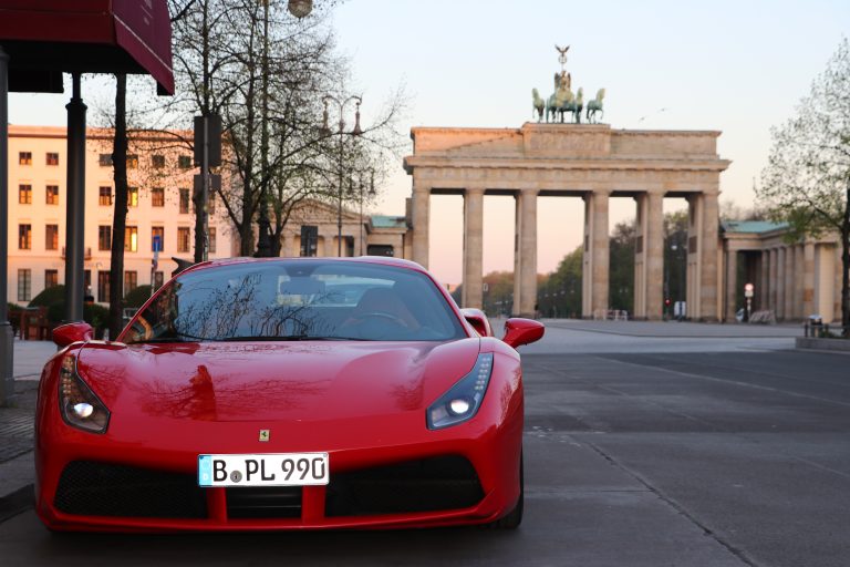 Brandenburg Gate Ferrari
