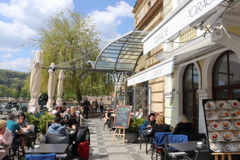 Cafe Lavka, Prague Travel Blog