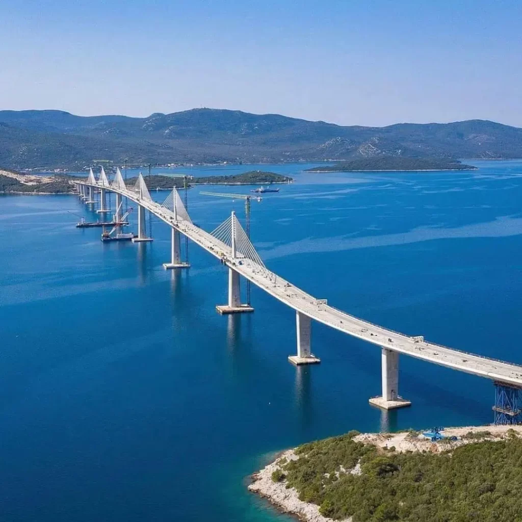 Peljesac-Bridge, Croatia
