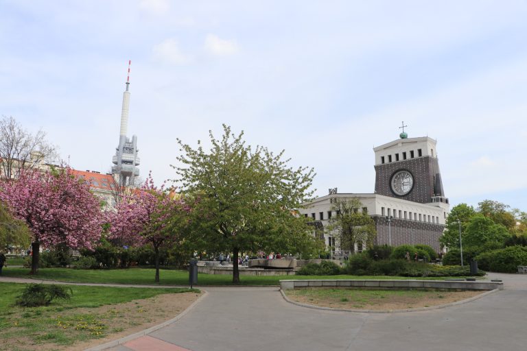 Zizkov Tower and Park, Vinohrady