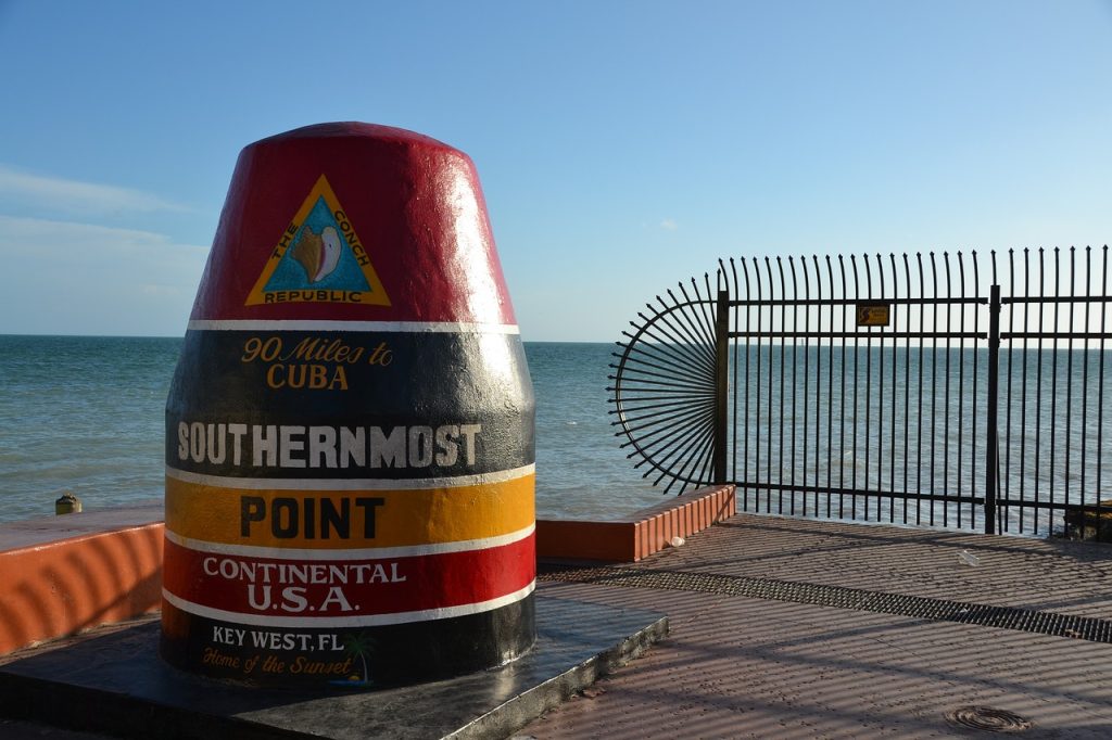 Southernmost Point, Key West, Florida, USA