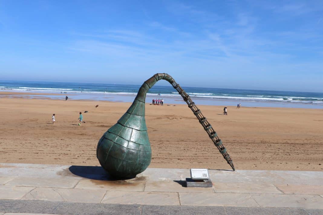 Zarautz and Getaria, Basque Country, Spain Zarautz and Getaria, Basque Country, Spain