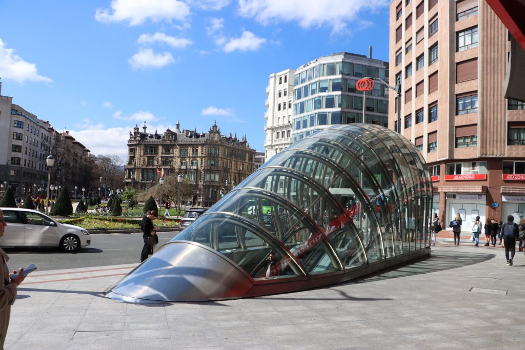 Underground Station Entrance, Bilbao