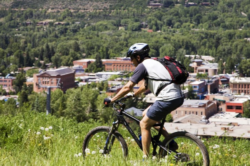Mountain biking in Aspen