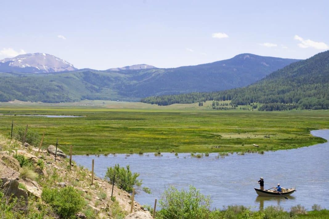 Fishing near Creede along the Silver Thread Scenic Byway Fishing near Creede along the Silver Thread Scenic Byway. Gone Fishing in Colorado