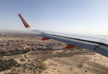 Exploring Morocco My Way Easyjet Landing in Marrakech, Morocco