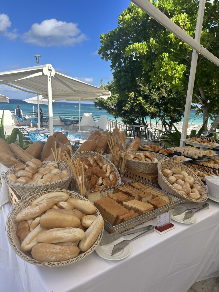 Breakfast at the Gran Muthu Almirante Beach Hotel in Guardalavaca