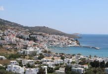 Greece Batsi Andros Island Greece