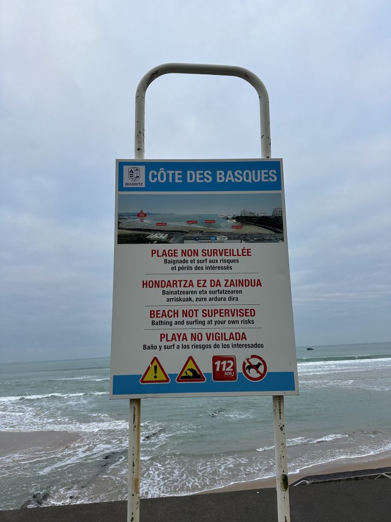 La Plage de la Cote des Basques