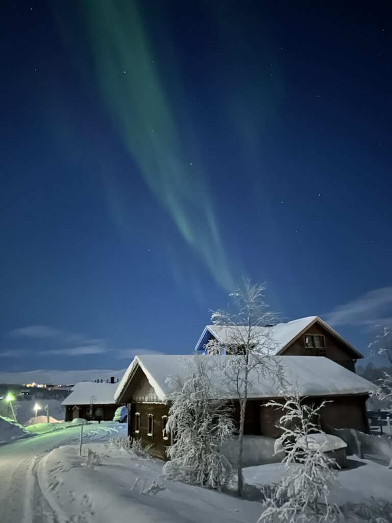 A Stroll to the Lake and the Northern Lights